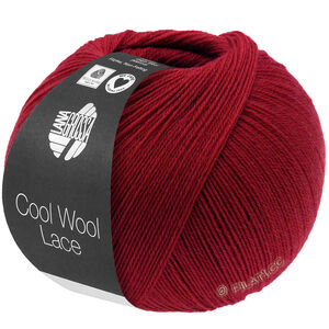 Lana Grossa COOL WOOL Lace | 61-vinrød