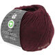 Lana Grossa COOL WOOL Melange (GOTS) | 119-mørk rød/sortrød meleret