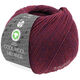 Lana Grossa COOL WOOL Melange (GOTS) | 127-vinrød meleret