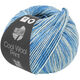 Lana Grossa COOL WOOL Neon Print | 6523-neonblå/sartblå