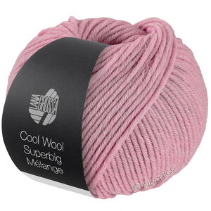 Lana Grossa COOL WOOL Superbig Mélange | 201-rosa meleret