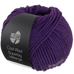 Lana Grossa COOL WOOL Superbig Mélange | 204-violet meleret