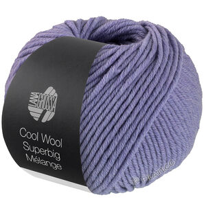 Lana Grossa COOL WOOL Superbig Mélange | 205-lilla meleret
