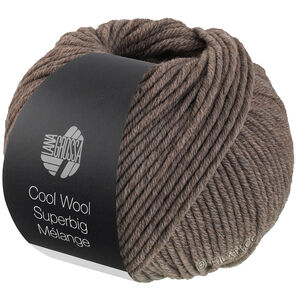 Lana Grossa COOL WOOL Superbig Mélange | 213-taupe meleret