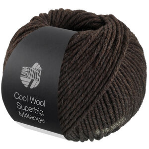 Lana Grossa COOL WOOL Superbig Mélange | 219-gråbrun meleret