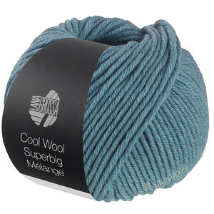 Lana Grossa COOL WOOL Superbig Mélange | 227-dueblå meleret
