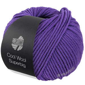 Lana Grossa COOL WOOL Superbig | 14-lilla