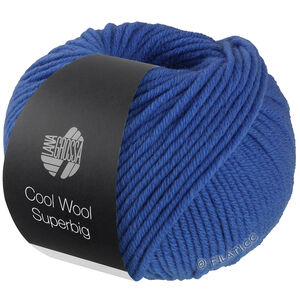 Lana Grossa COOL WOOL Superbig | 15-blå