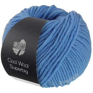 Lana Grossa COOL WOOL Superbig | 20-himmelblå