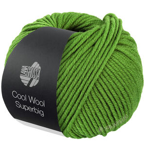 Lana Grossa COOL WOOL Superbig | 25-majgrøn