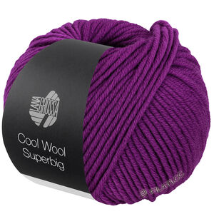 Lana Grossa COOL WOOL Superbig | 47-rødviolet