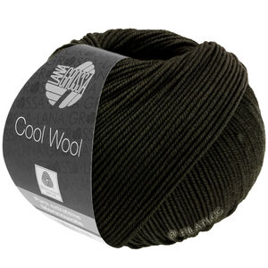 Lana Grossa COOL WOOL | 2104-sortgrøn