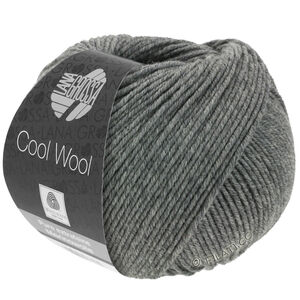Lana Grossa COOL WOOL | 0412-mørk grå meleret