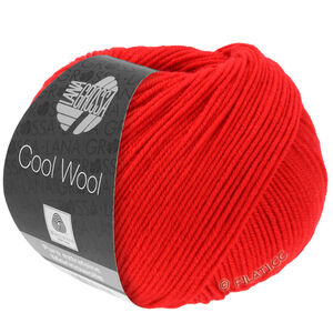 Lana Grossa COOL WOOL | 0417-refleksrød