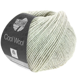 Lana Grossa COOL WOOL | 0443-lys grå meleret