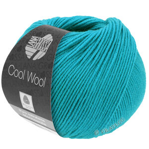 Lana Grossa COOL WOOL | 0502-turkisblå