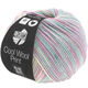 Lana Grossa COOL WOOL Print | 792-lys grå/mynte/syren/blegrosa