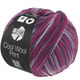 Lana Grossa COOL WOOL Print | 841-lilla/mørk fuchsia/rødviolet
