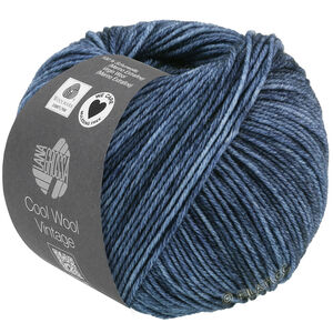 Lana Grossa COOL WOOL Vintage | 7366-mørk blå