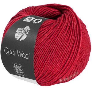 Lana Grossa COOL WOOL Mélange (We Care) | 1501-kirsebærrød meleret