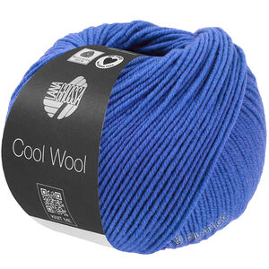 Lana Grossa COOL WOOL Mélange (We Care) | 1503-blå meleret
