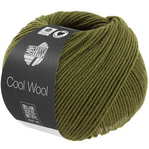 Lana Grossa COOL WOOL Mélange (We Care) | 1506-oliven meleret