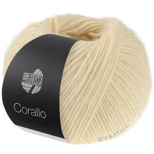 Lana Grossa CORALLO 50g | 110-rå hvid