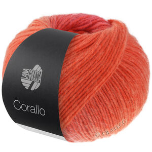 Lana Grossa CORALLO 100g | 02-hindbær/rød