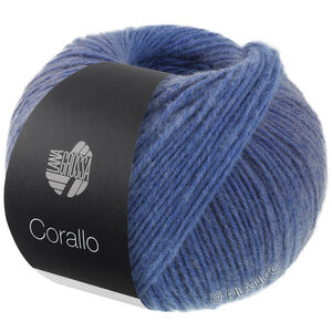 Lana Grossa CORALLO 100g | 06-stålblå/gråblå/blå