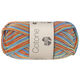 Lana Grossa COTONE  Print/Spray/Mouliné | 370-mandarin/gråbeige/myntegrøn/turkis