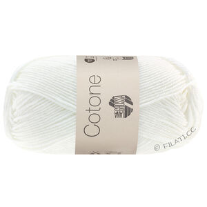 Lana Grossa COTONE | 022-hvid