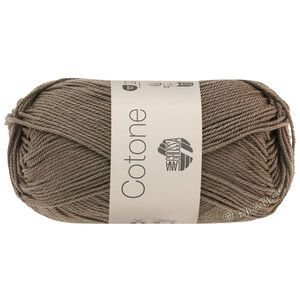 Lana Grossa COTONE | 030-gråbrun