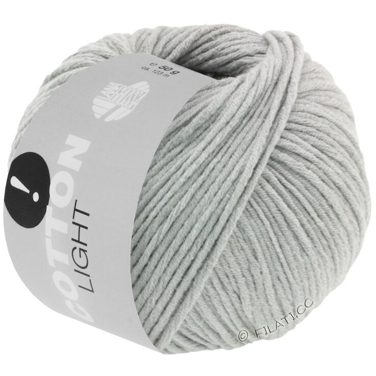 Lana Grossa COTTON LIGHT | 04-lys grå