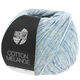 Lana Grossa COTTON MÉLANGE | 01-gråblå