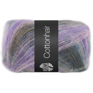 Lana Grossa COTTONHAIR | 104-okker/lys grå/lilla/rosé/jeansblå/antracit