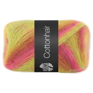 Lana Grossa COTTONHAIR | 107-limett/neon pink/fuchsia/brun/orange/citrusgul