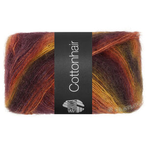 Lana Grossa COTTONHAIR | 110-gul/orange/rust/burgund/mørk brun
