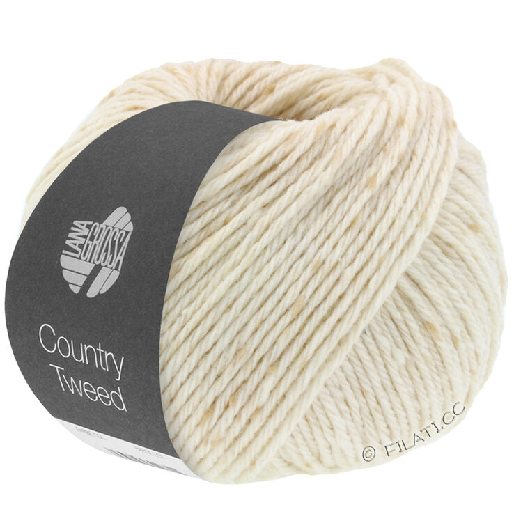 Lana Grossa COUNTRY TWEED | 01-natur meleret