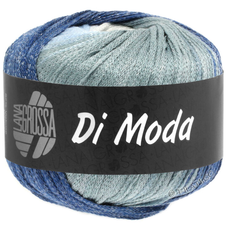 Lana Grossa DI MODA | 01-hvid/lys blå/lys grå/jeans