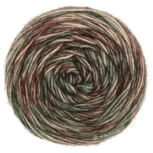 Lana Grossa  | 55-mosgrøn/beige/sortbrun/mynte/gråbrun