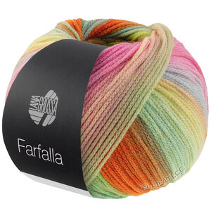 Lana Grossa FARFALLA | 05-abrikos/orange/pink/rosa/pistacie/lys grøn/myntegrøn/søgrøn/lys gul