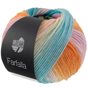 Lana Grossa FARFALLA | 07-turkis/citrusgul/pink/syren/lilla/gammelrosa/grågrøn/sartgrøn/mørk grøn/orange