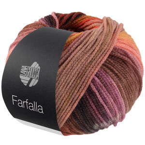 Lana Grossa FARFALLA | 10-laks/orange/rosa/grå/gråbrun/antracit/grå lilla/fuchsia