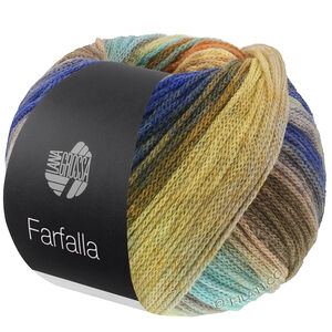 Lana Grossa FARFALLA | 14-gul/turkis/okker/beige/mokka/orange/mørk blå/jade/grå/rust