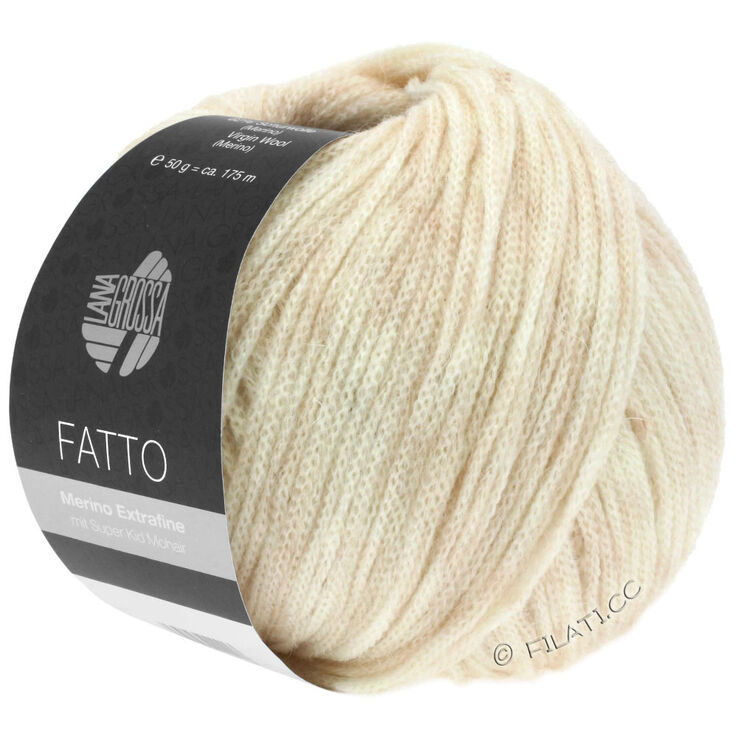 Lana Grossa FATTO | 01-rå hvid