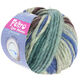 Lana Grossa FELTRO Color Melange | 1009-brombær/jeansblå/grå/grågrøn
