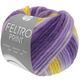 Lana Grossa FELTRO Print | 1316-lilla/mørk violet/sennep