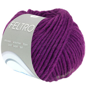 Lana Grossa FELTRO | 129-rødviolet