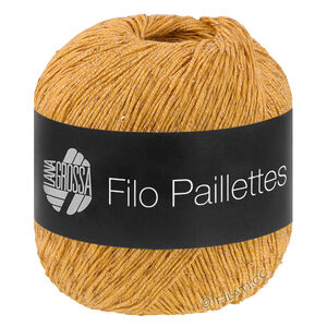 Lana Grossa FILO PAILLETTES | 04-æggeblomme gul