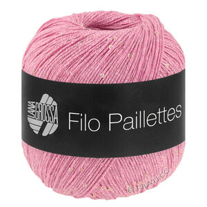 Lana Grossa FILO PAILLETTES | 07-rosa